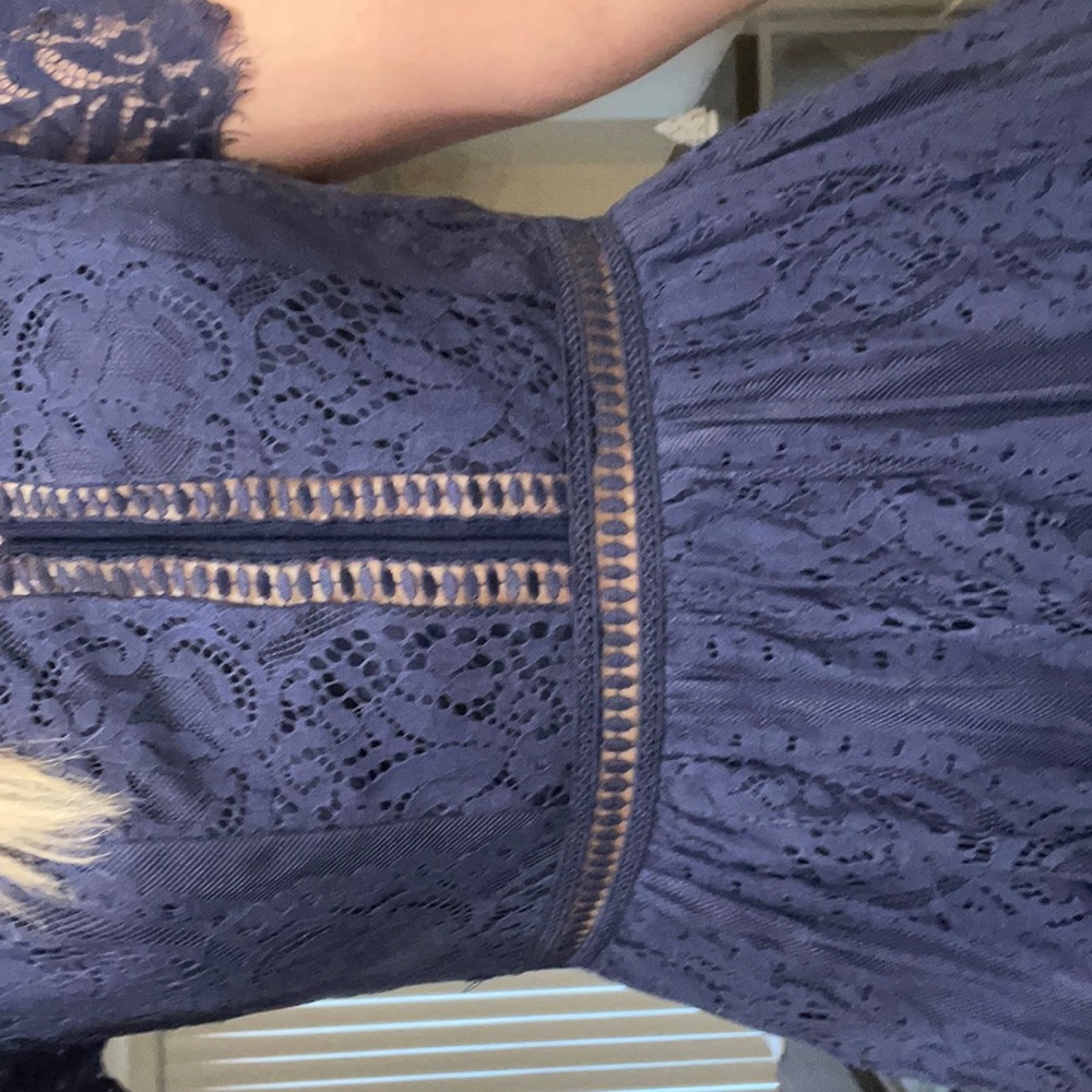 Royal blue/Navy Boho long dress